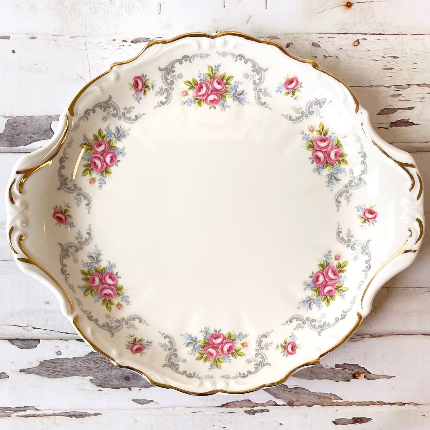 Tranquility Cake Platter 9"