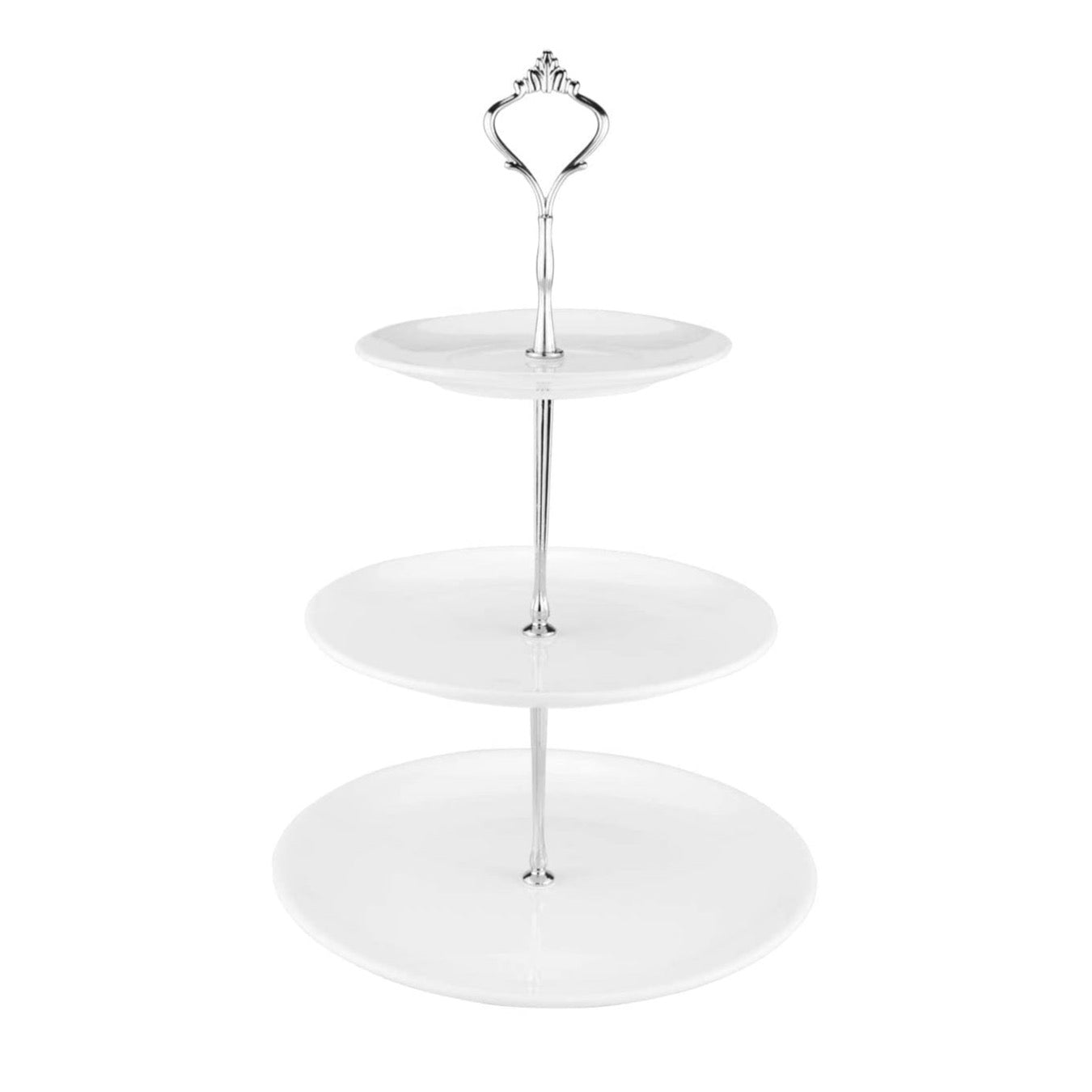 Three-Tiered Platter Silver