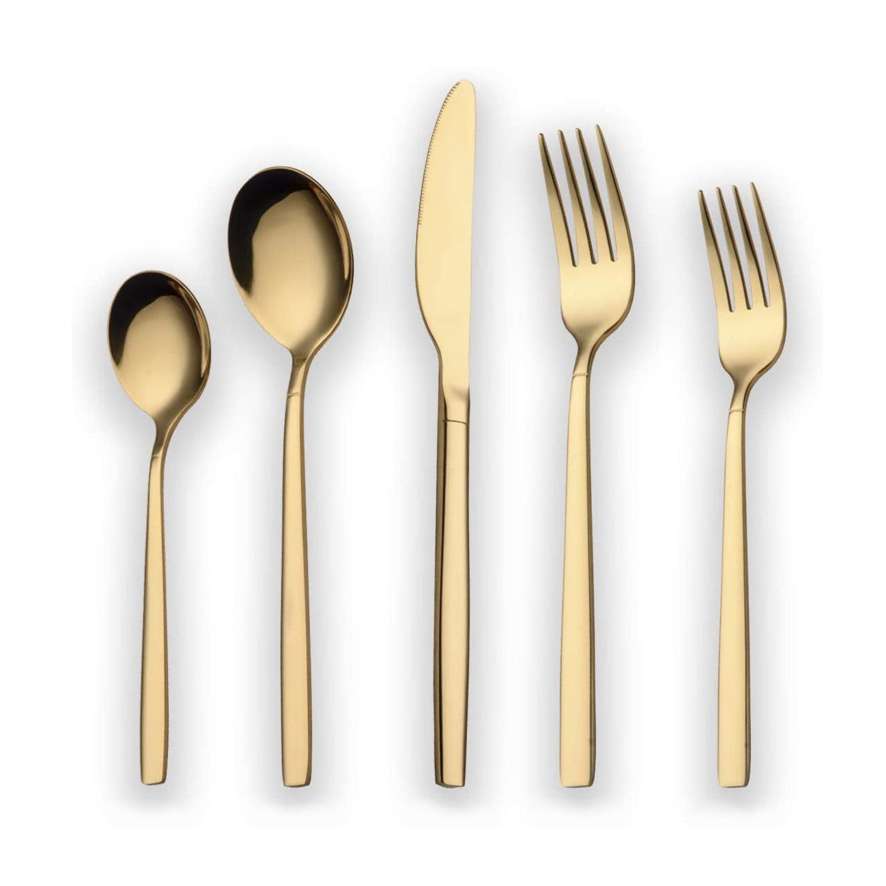 Gold Dinner Cutlery Set - Price per set