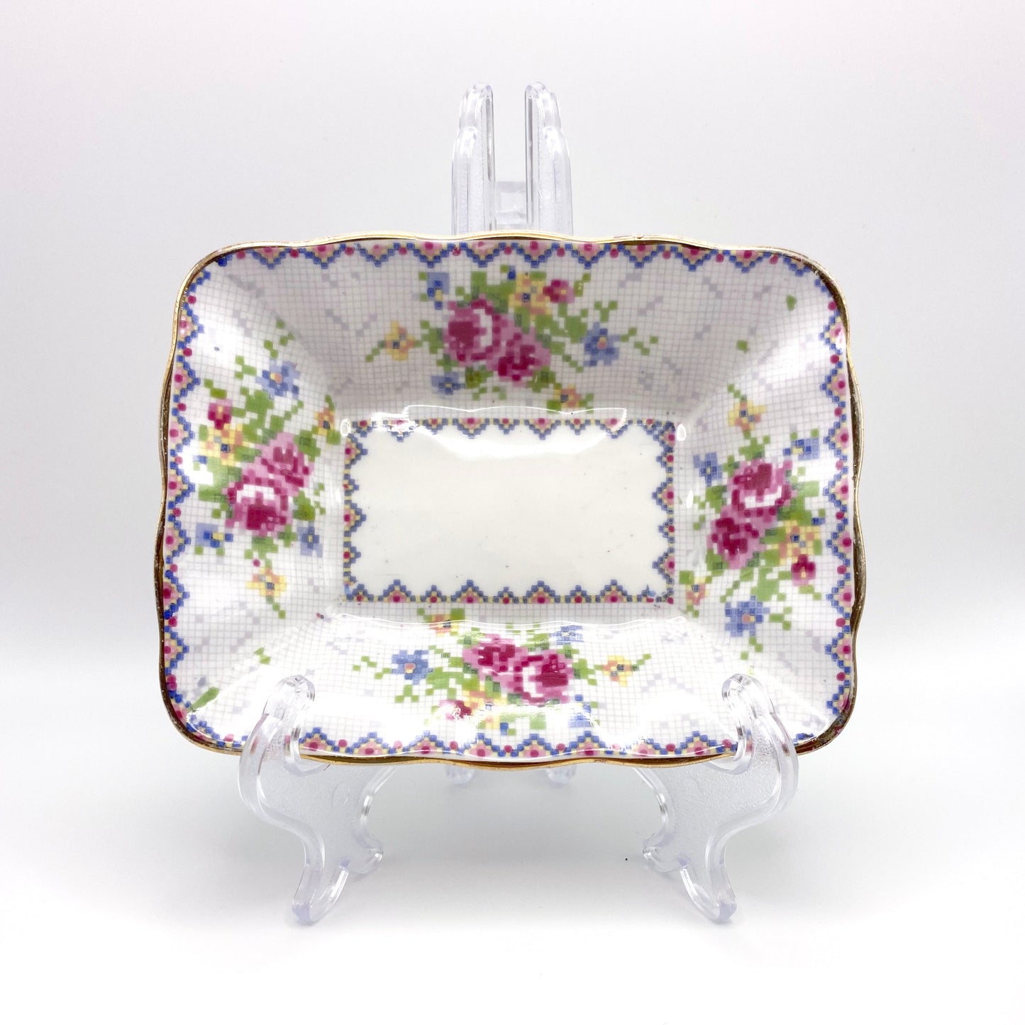 Petit Point - Small Dish 5"x4"