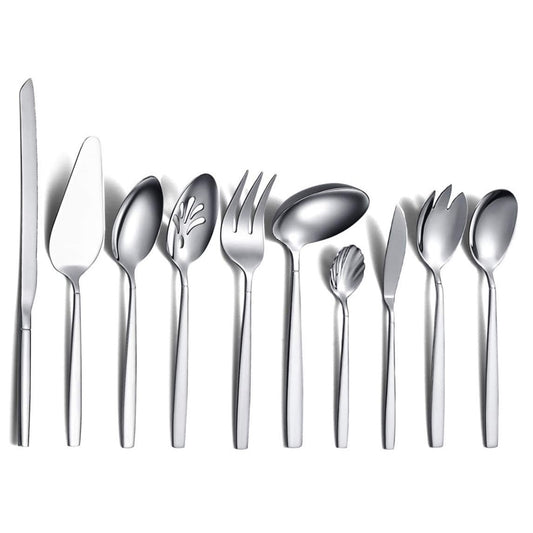 Silver Serving Utensils 10 Pieces - Price per set